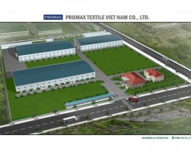 Thiết kế nhà xưởng Promax 2 - Công ty TNHH Promax Textile Việt Nam