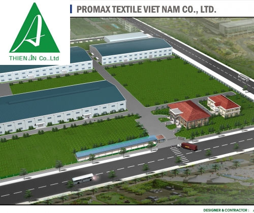 Thiết kế nhà xưởng Promax 2 - Công ty TNHH Promax Textile Việt Nam